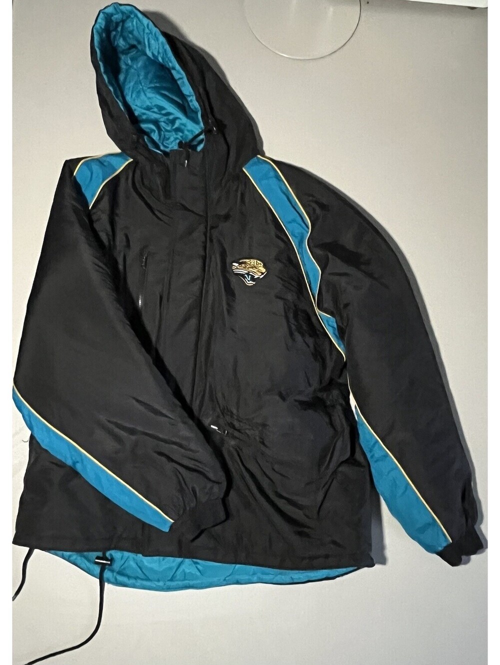 Jacksonville Jaguars Jacket Large Logo Athletic Game Day